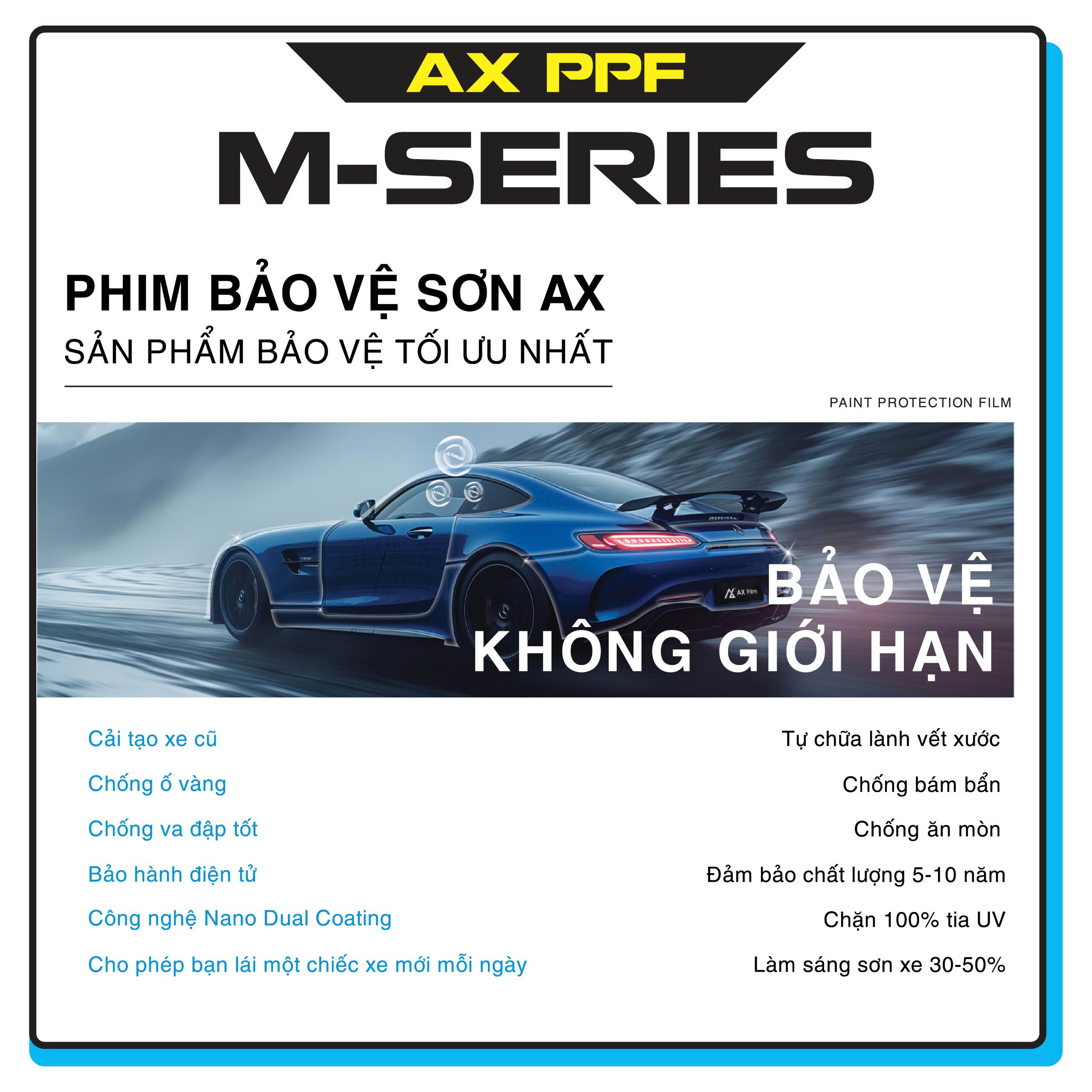 chi phí dán PPF ô tô