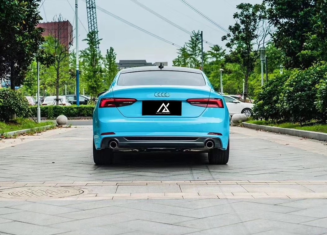 AX WRAP FILM GLOSS LIGHT SKY BLUE –XANH BẦU TRỜI BÓNG NHẸ AUDI AX WRAP FILM GLOSS LIGHT SKY BLUE –XANH BẦU TRỜI BÓNG NHẸ AUDI